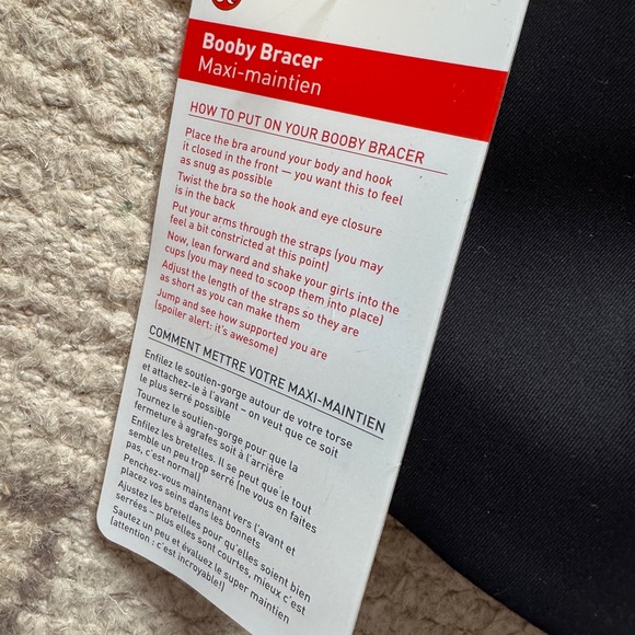 Lululemon Booby Bracer Bra in Black size 32DD - Picture 3 of 4